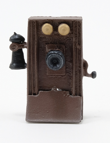 Dollhouse Miniature Wall Telephone